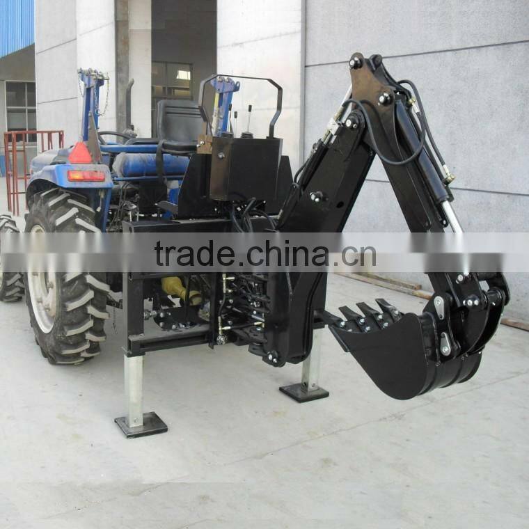 CE certificate LW-7E Hydraulic Sideshift Backhoe for 30-55HP Tractor