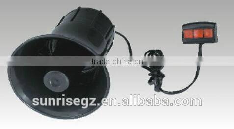 Car Electronic Siren, Amplifier,Emergency Alarm Siren,Police Siren,Siren Speaker,Alarm Speaker(SR-ES-04B-3TONE) 50W,12 or 24V