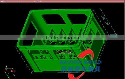 Plastic juice crate mould,plastic bottle crate mould