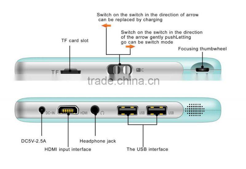 Meegopad T08 world first MINI PC-all in one Win10 projector Intel Cherry trail Z8700 Quad Core with laser keyboard