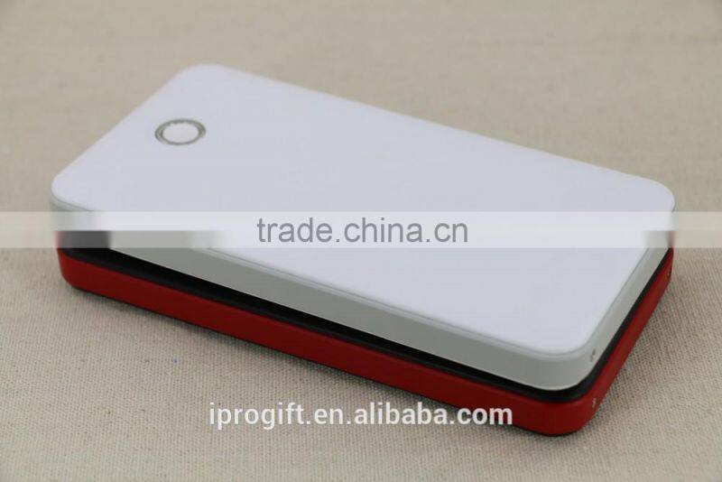 2016 New design fashion low price custom power bank 12000mAh