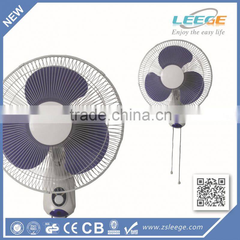 FW40-13 China factory 16 inch 40 W electric wall fan wholesale
