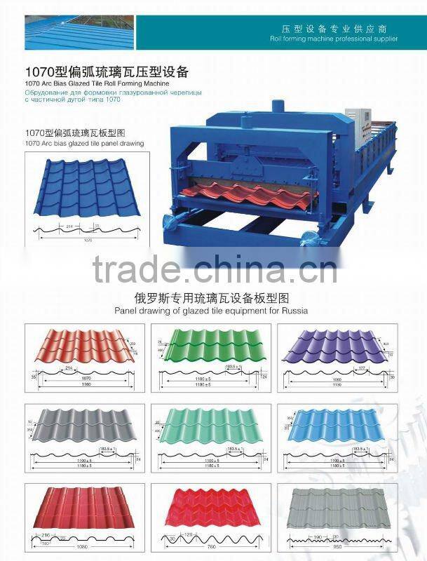 high quality automatic glazed tile making machine