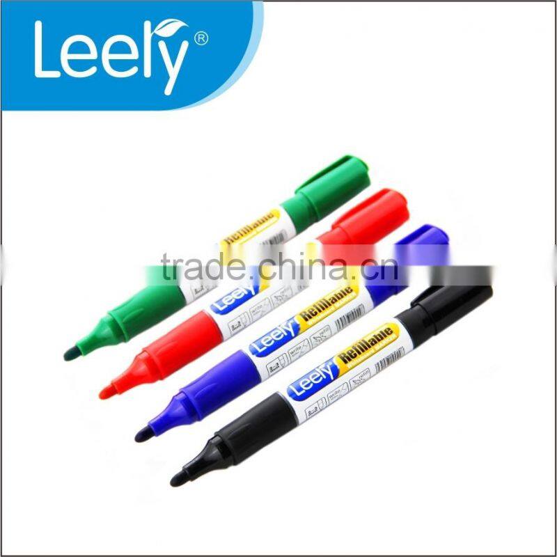 free ink refillable dry erase white board marker