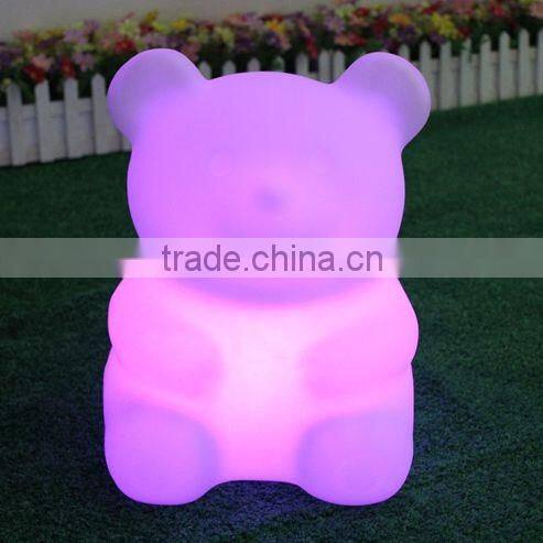 Panda shaped LED decoration table lamp