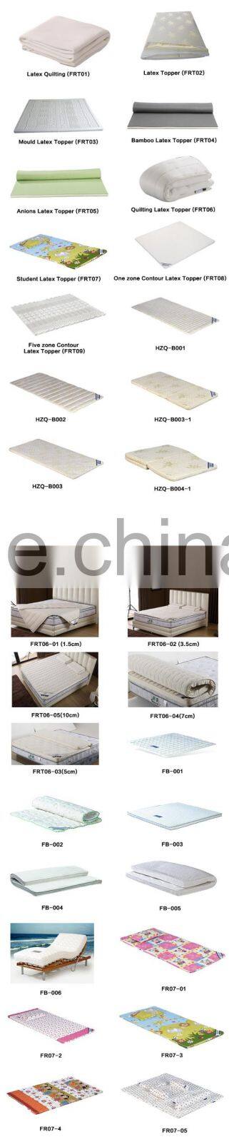 High quality latex foam contour pillow
