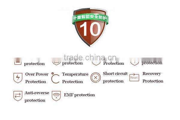 Hot 2015 promotional gifts 6000mah solar power bank portable charger with LED light