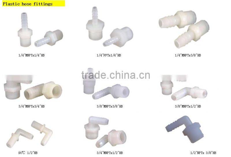 Factory plastic y branch pipe fitting