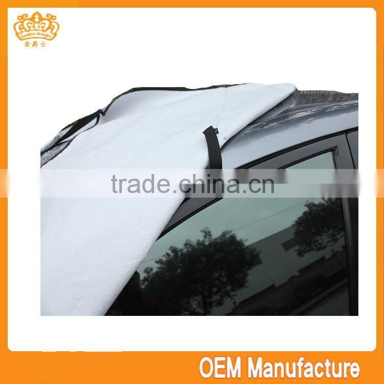 aluminum film pp cotton printing car sunshade , sunshade fabric