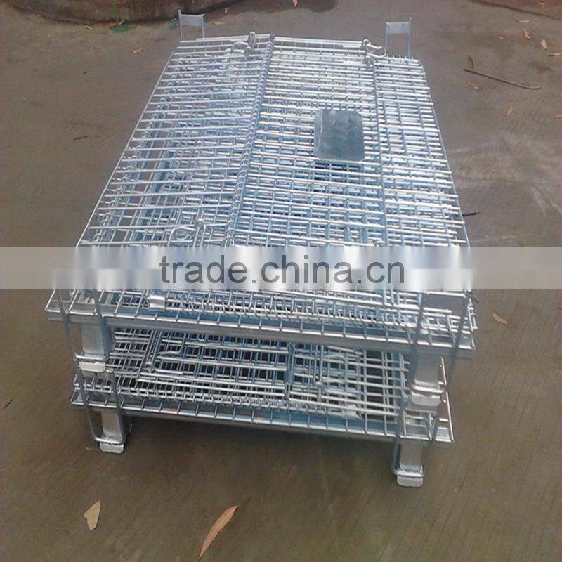 Wire mesh security cage