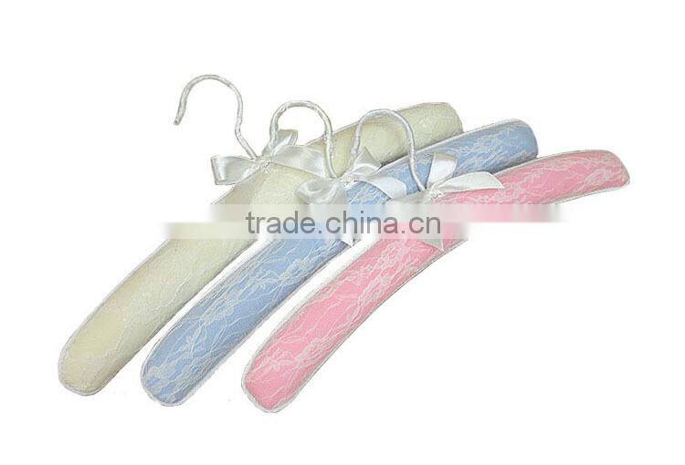 Lace Embellished, Handmade Decorative Wedding Dress Hangers