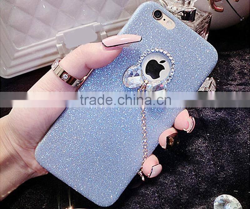 Bowknot Glitter Cases for iPhone 6 6s Soft Silicone Cover Case With Bling Bling Diamond Cover for iPhone 5 5s 6 6s Plus