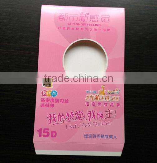 Japan Cheek massage card packaging pp clear produsts cards packaging