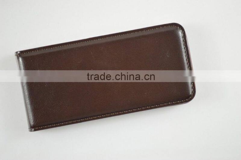 2016 Hot Sales Flip Cover PU Leather Cases for iphone5 SE with TPU cases Holder