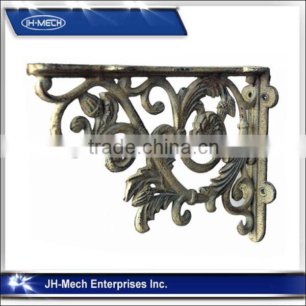 decorative design aluminum shelf bracket