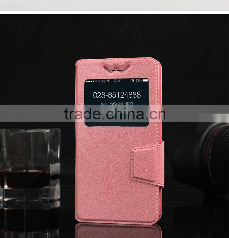 Universal leather case for mobile phone,universal phone case,Universal flip case