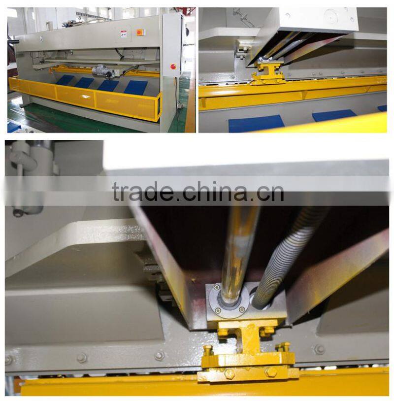 hydraulic pendulum sheet metal shearing machine