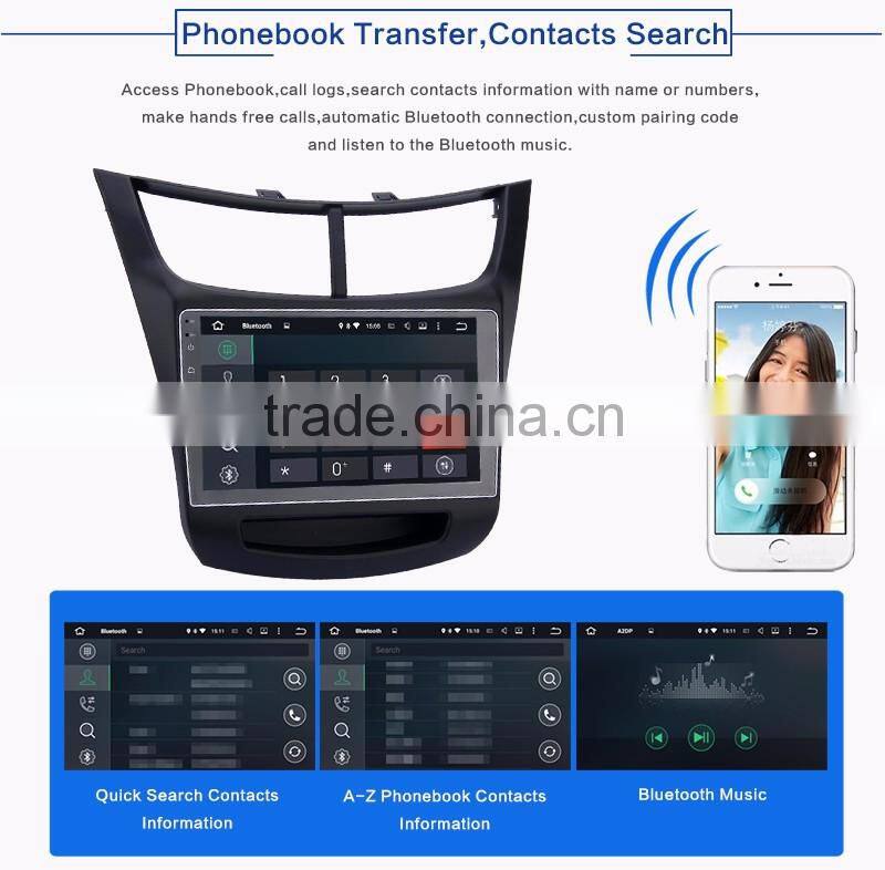 9 Inch 2 din 1.6GHz obd2 Android car gps dvd player with Capacitive Multi touch Screen for CHEVROLET sail 2015 2016