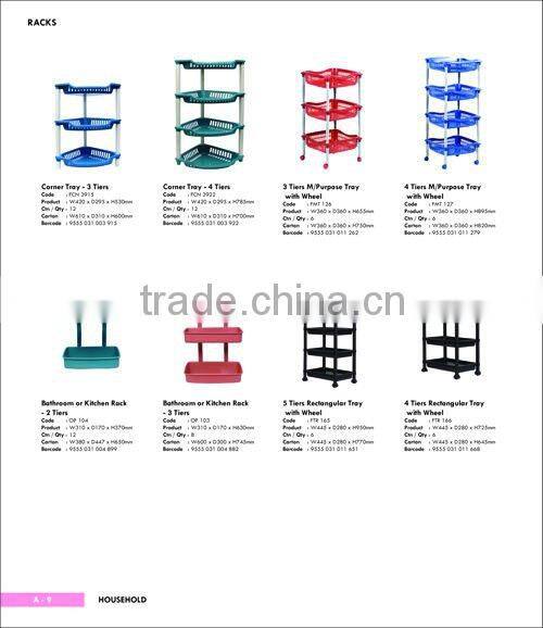 Multipurpose Kitchen Rack with wheel