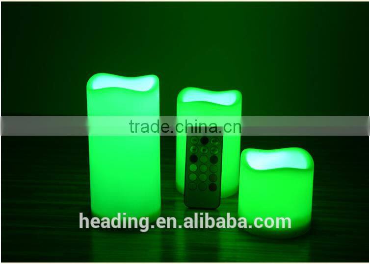 18 keys controller remote control electronic LED candles for party and wedding