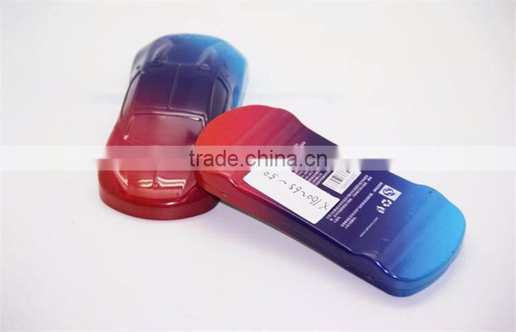 custom print car shape pencil case for kids