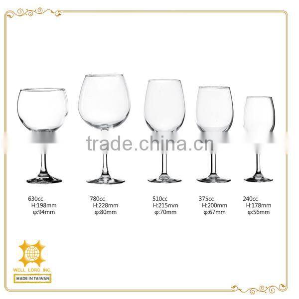 New item fashion layout decorative goblet glass