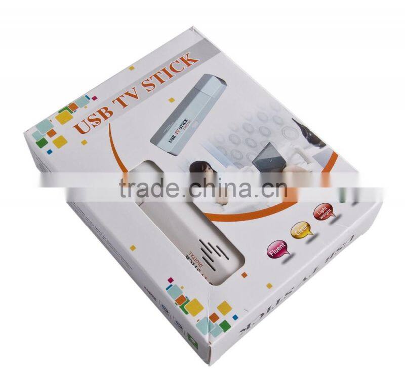 Portable FM media player with analog usb tv tuner