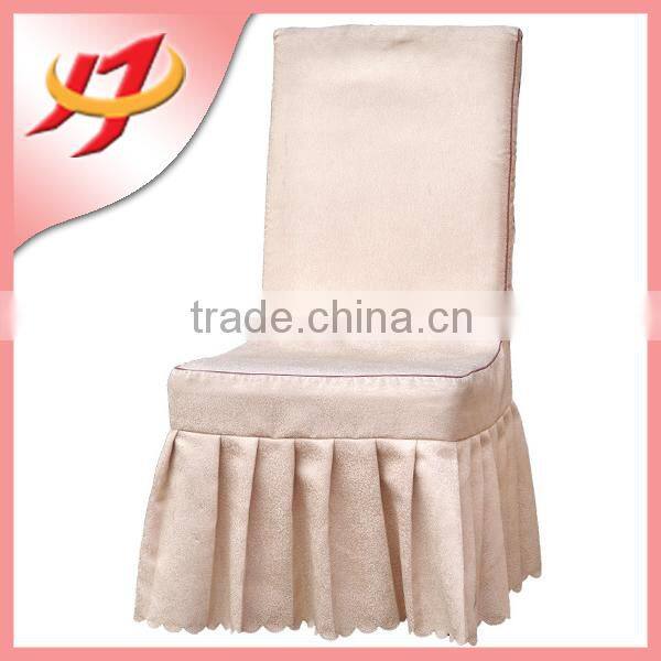wholesale cheap fancy universal banquet chair cover for wedding Hotel, jacquard round back chair covers