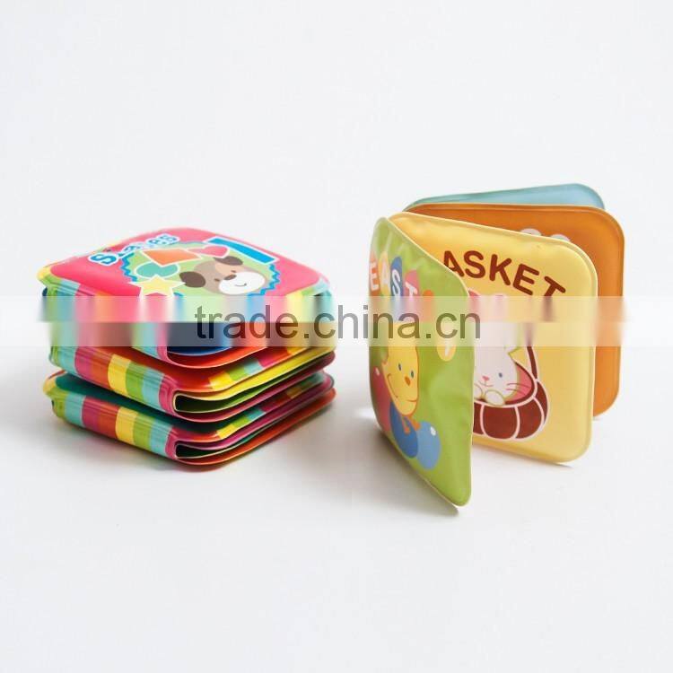 Waterproof new design popular bubble baby bath kid book