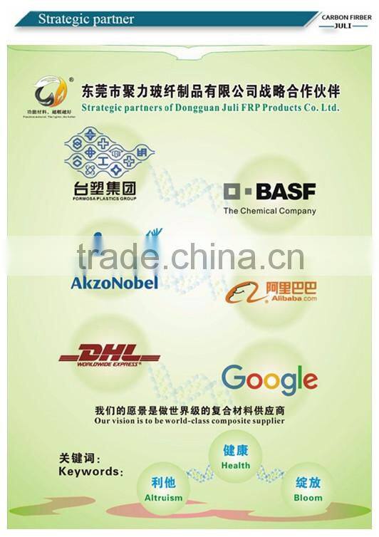 Juli factory diretly custom carbon fiber sailing boat parts with competitive price list