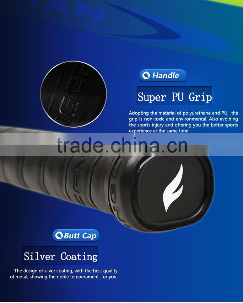 Composite Rackets Within 3/4 Cover, Customized Squash Racket
