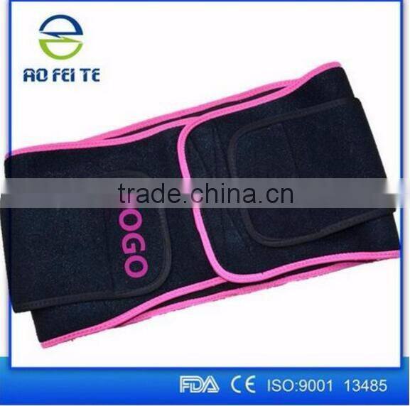 private label adjustable Spinal Abdomen tummy trimmer back support Waist Slim Belt for exercise body slimming