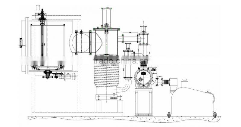 spray chrome metal plating system machine