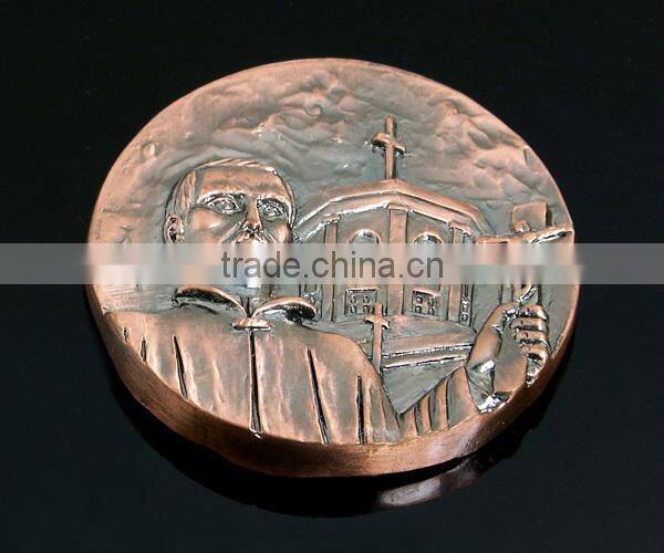 Wholesale Gold Cheap Custom Metal Challenge Coin