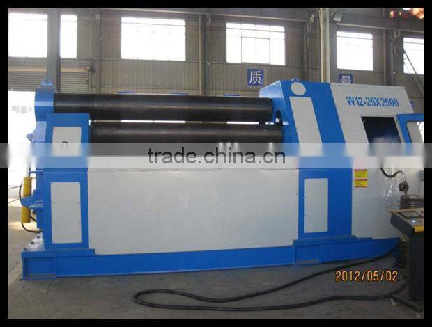 w12-25*2500 four roller hydraulic plate rolling machine