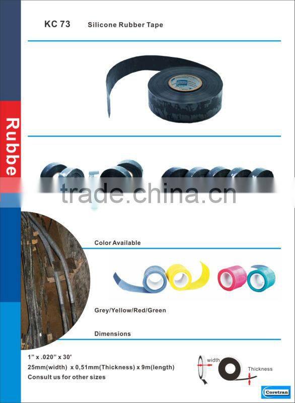 china supplier self-amalgamating silicone tape
