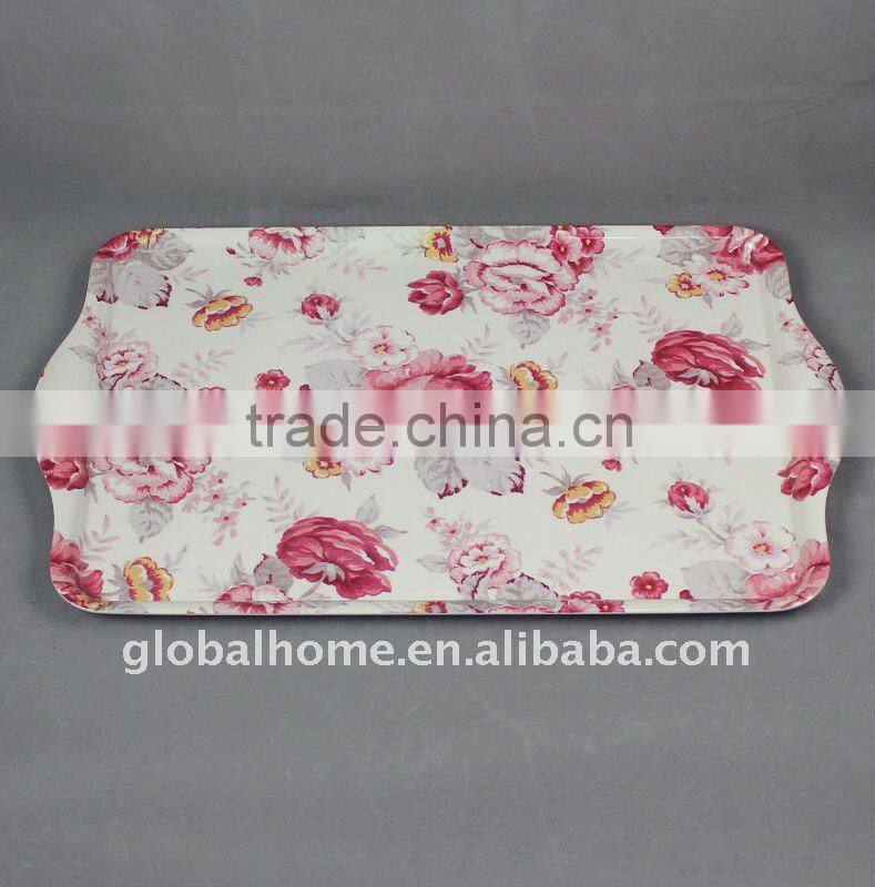 rectangle melamine tray