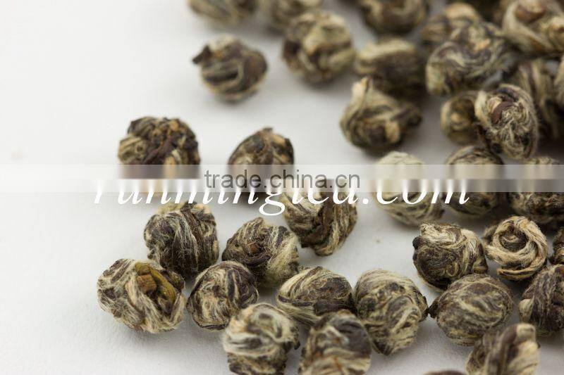 Top quality Chinese Dragon Pearls Jasmine Green Tea