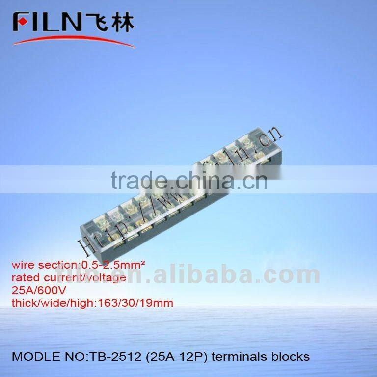 TB-4504 45A 4P bus bar terminal block