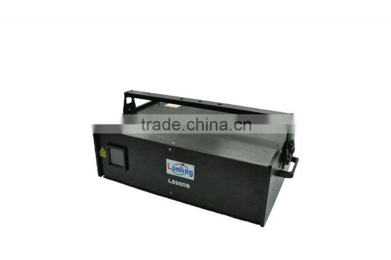 High Power 8W Blue disco event stage laser show system