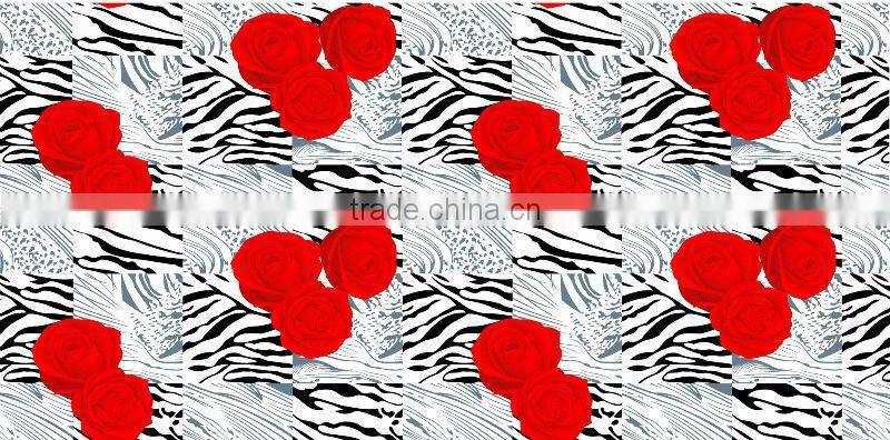 100% Polyester 3D disperse printed brushed fabric from china supplier