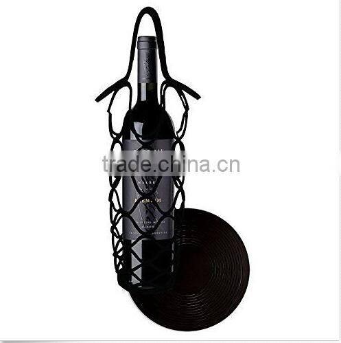 Portable novelty Silicone decorative wine bottle holders,Promotional gifts Wine bottle holders