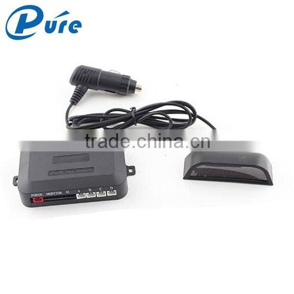 4 Sensors Wireless Car Park Sensor/Auto Parking Sensor System with Three-step BiBi Sound or Human Voice Alarm