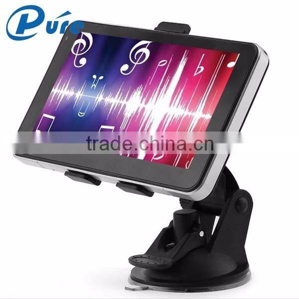 5" Car GPS Navigator 4GB Flash 480*272 Display Solution Multimedia with Rear View Camera