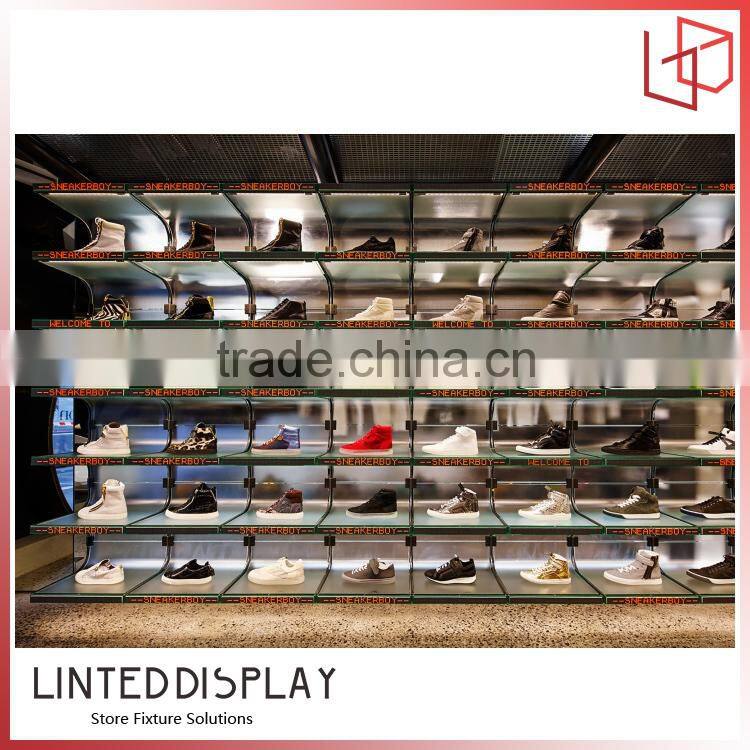 Jordan Brand Shoes Display Rack For Store Furniture