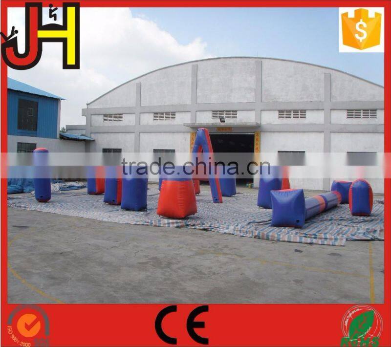 China Sport Inflatable Speedball Bunkers with UL Pump