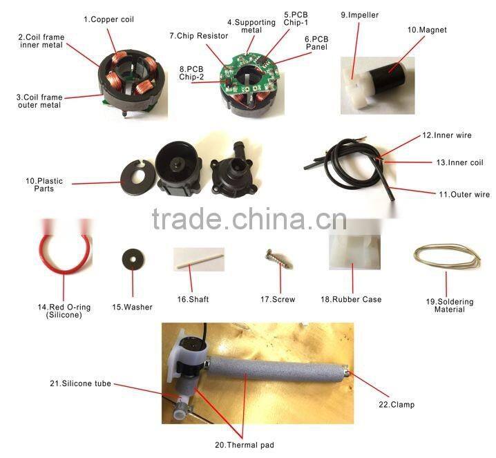 New Product high-voltage brushless DC 24V heat pump 5 m amphibious lift circulation pump