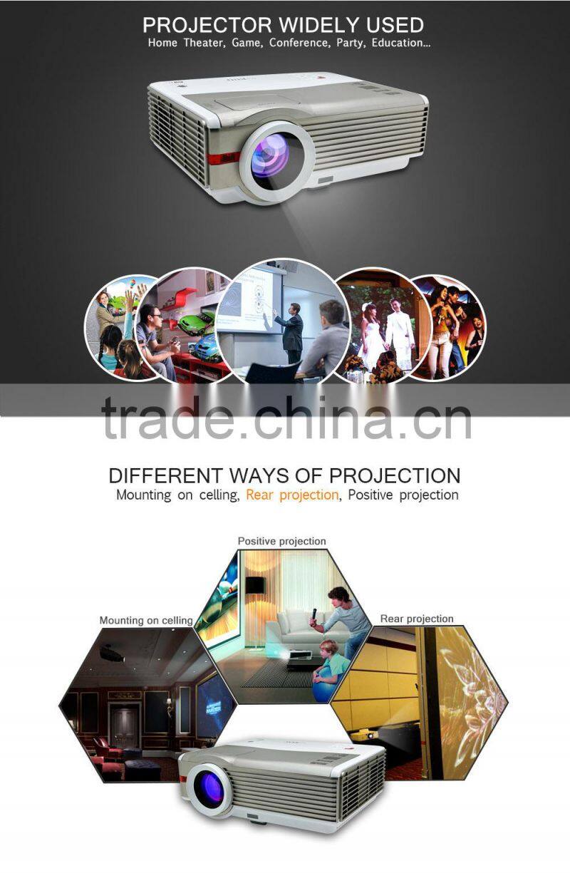 Full HD 3D Multimedia Projector 4200lumens LED Beamer