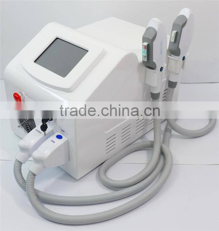 2016 best professional soprano SHR Elight ipl laser hair removal machine