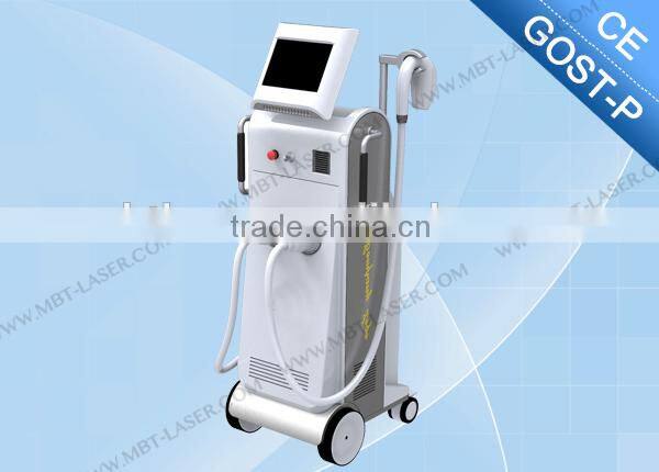 MBT LASER shr ipl Professional Multifunction digital permanent hair removal skin rejuvenation opt machine